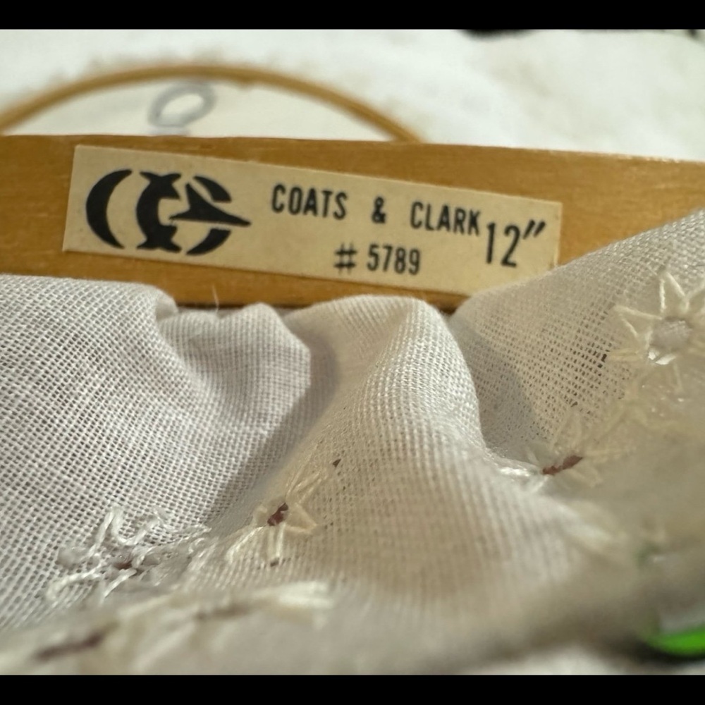 Gingham Embroidery Hoop Decor - Picture 9 of 9